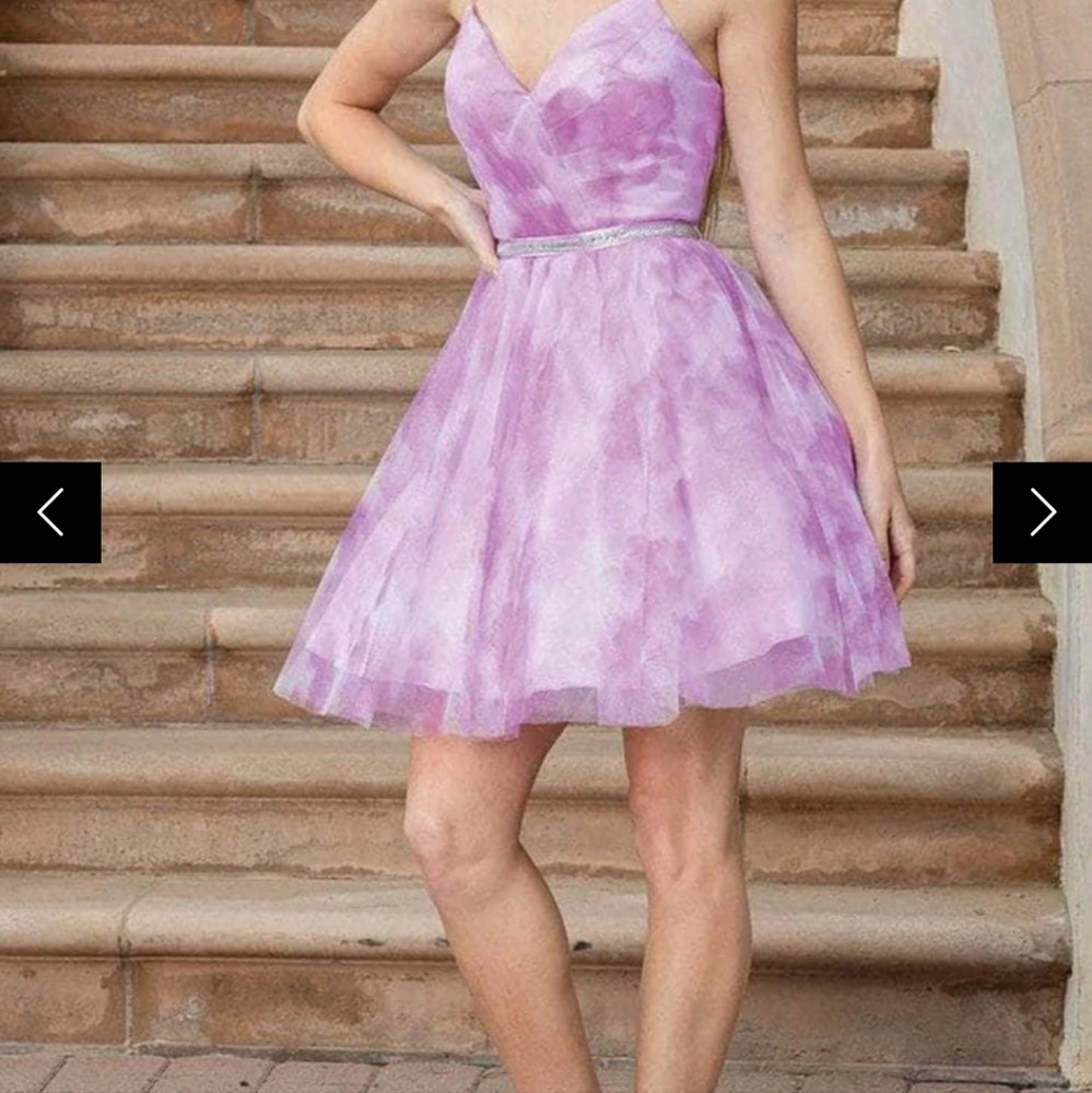 Dancing queen tulle rhinestone belt dress